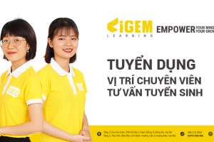 Tuyển dụng vị trí Chuyên viên Tư vấn tuyển sinh